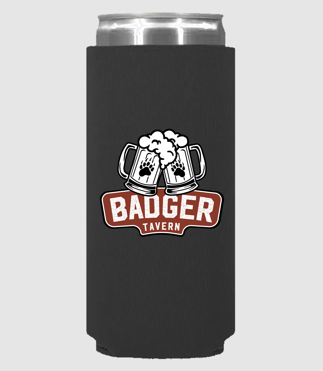 Badger Tavern - Skinny Can Koozie
