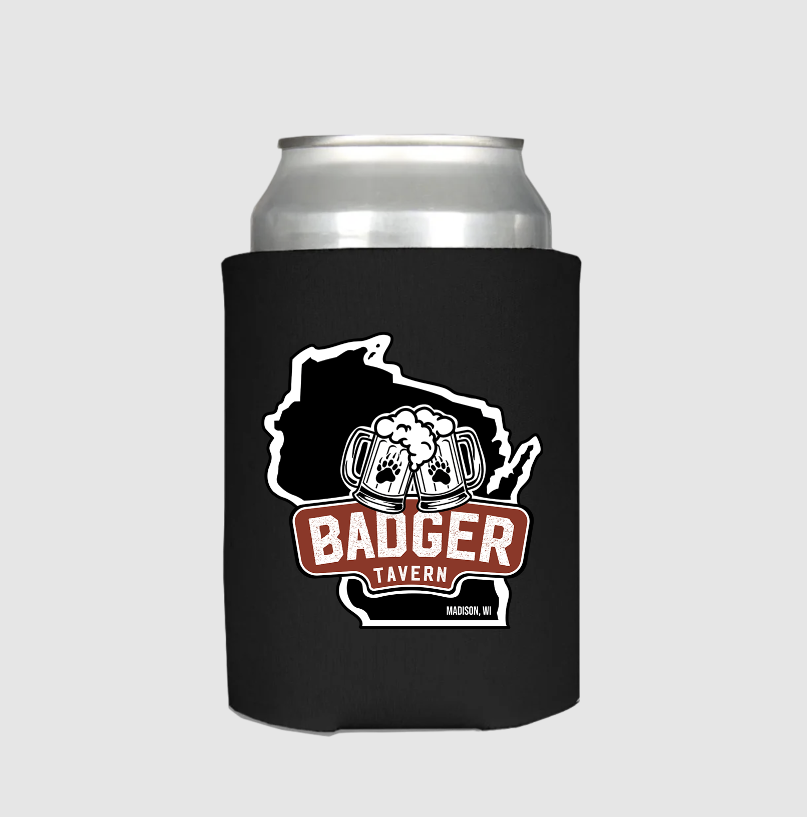 Badger Tavern - Regular Can Koozie