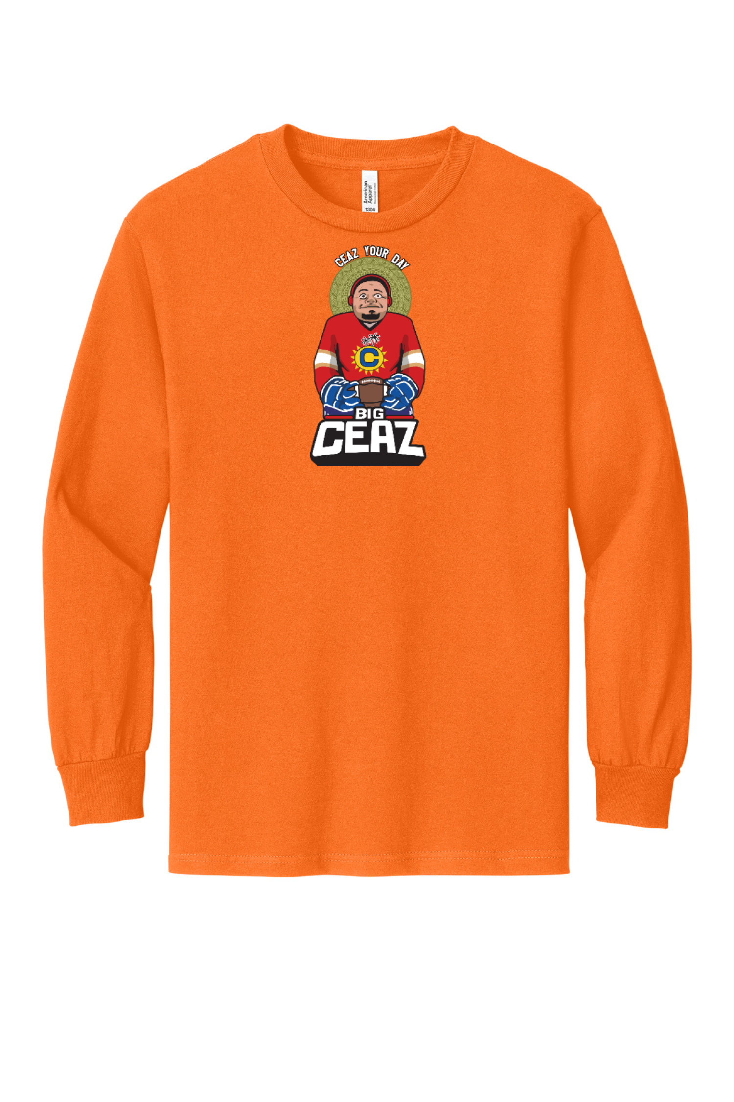 American Apparel Heavyweight Unisex Long Sleeve T-Shirt 1304