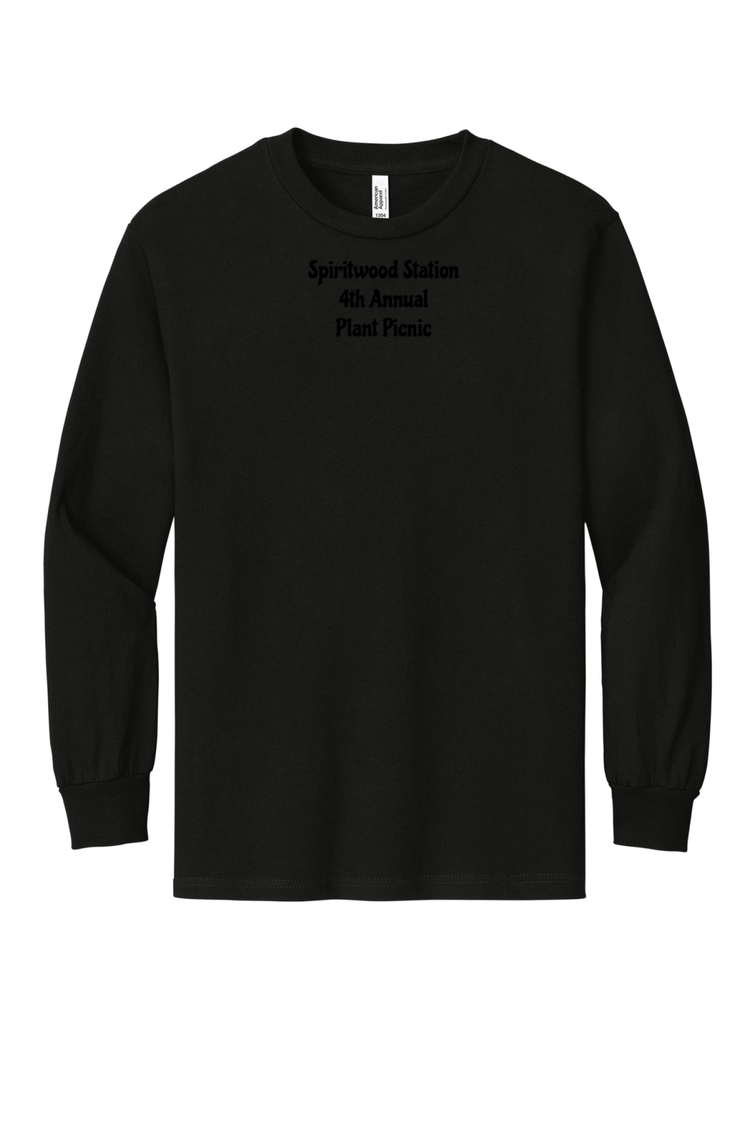 American Apparel Heavyweight Unisex Long Sleeve T-Shirt 1304
