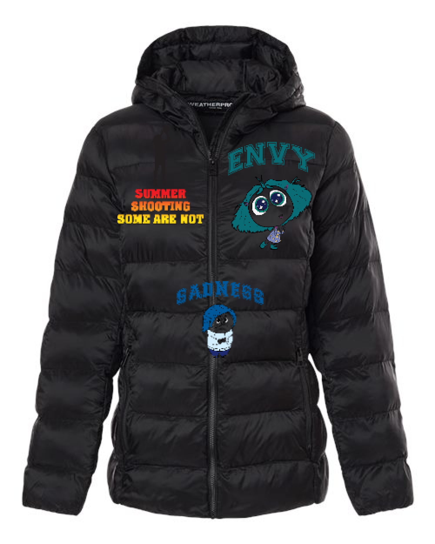 Women's Lightweight Poly-filled Hooded Puffer Jacket