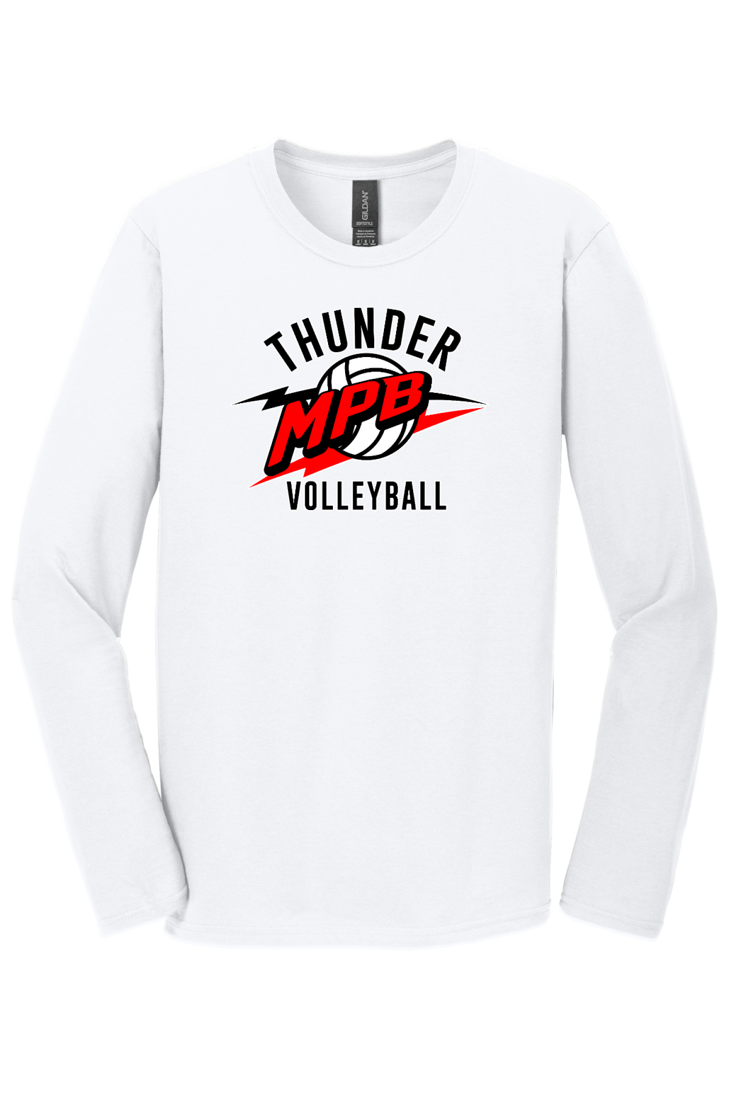 MPB volleyball Gildan Softstyle Long Sleeve T-Shirt. 64400