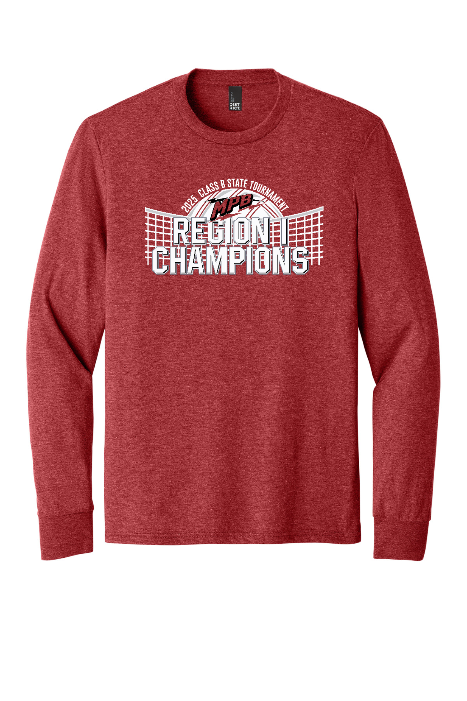 District Perfect Tri Long Sleeve Tee . DM132