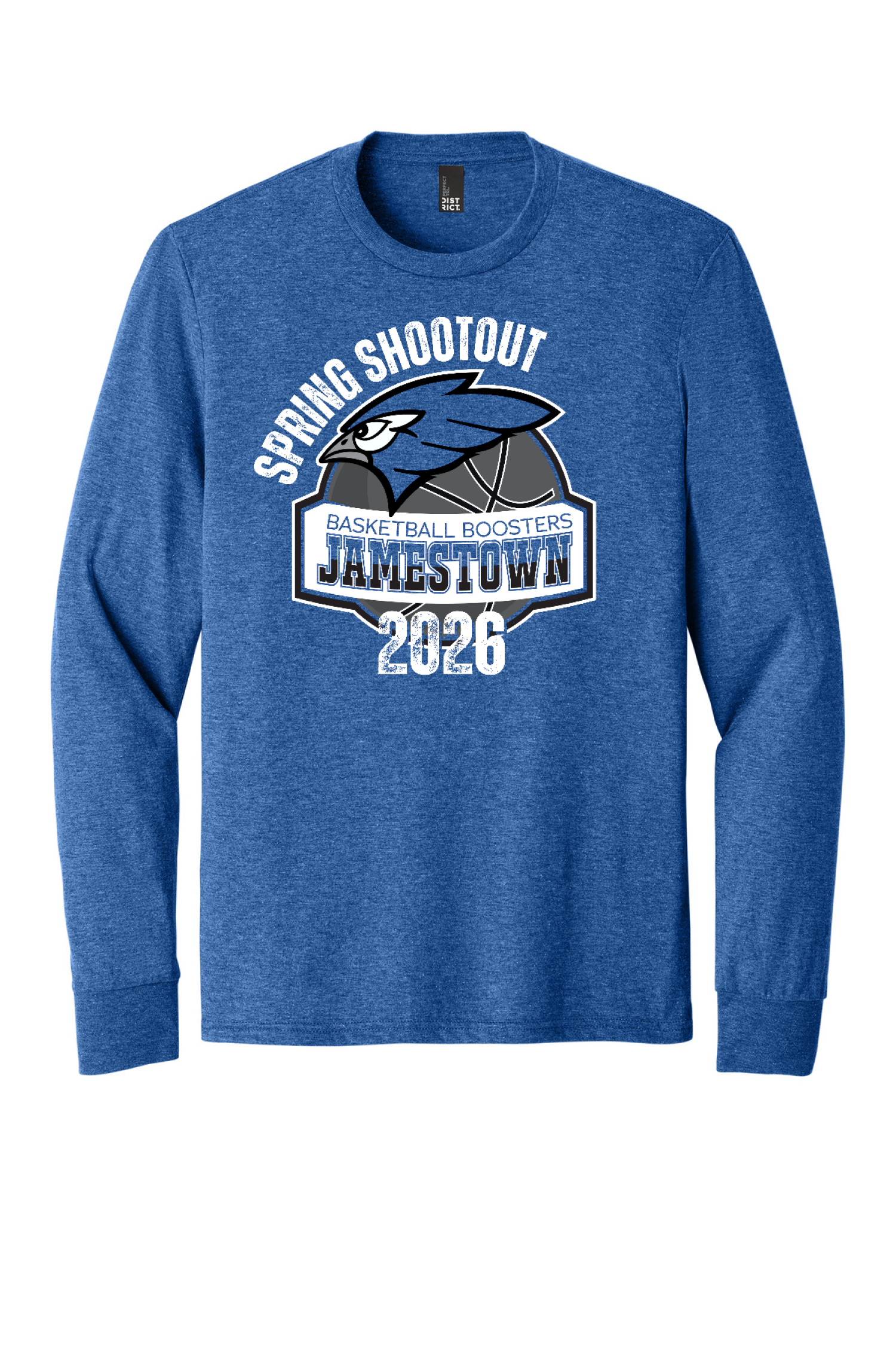 District Perfect Tri Long Sleeve Tee . DM132