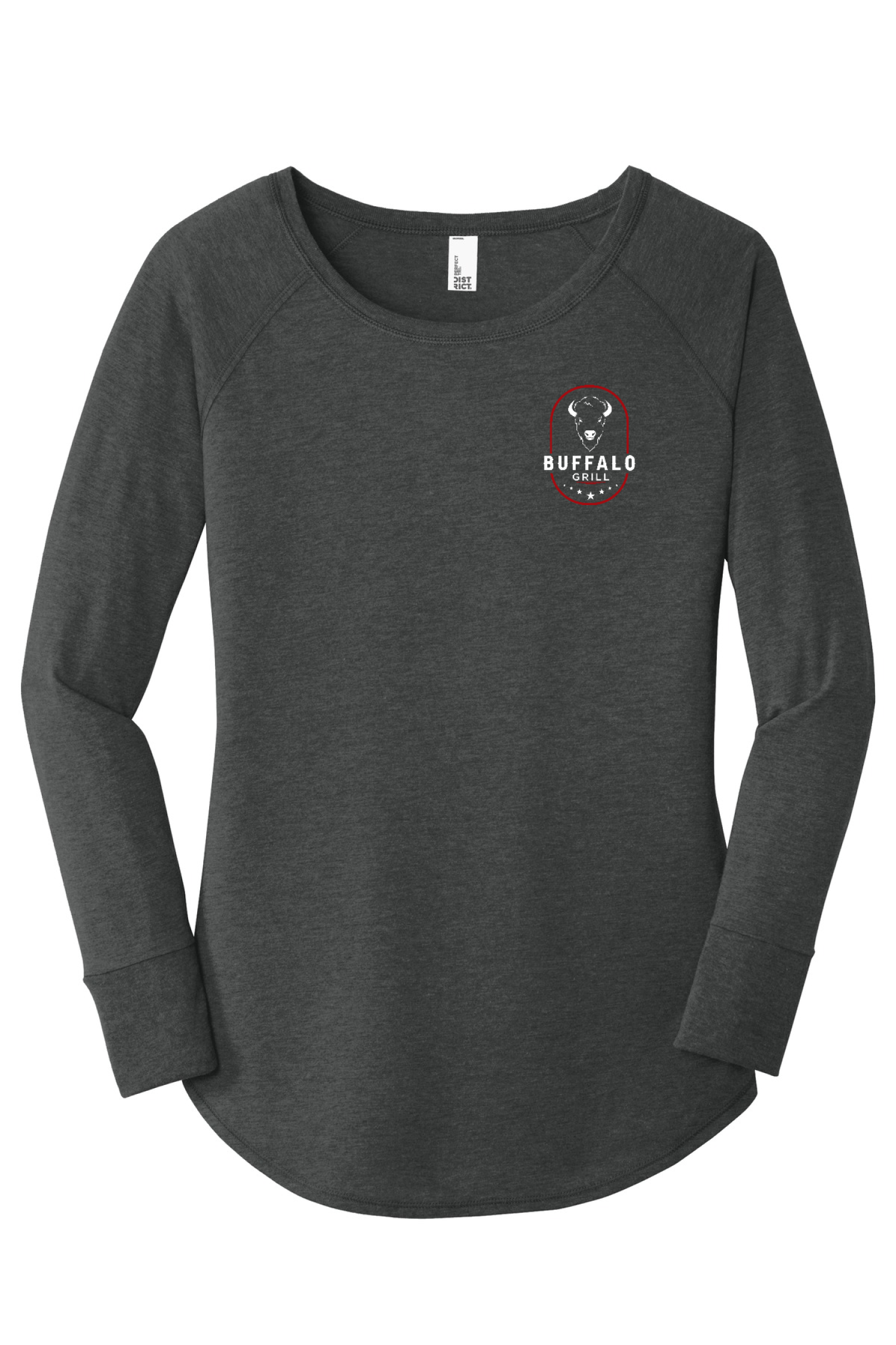 Buffalo Grill District Long Sleeve Tunic Tee. DT132L