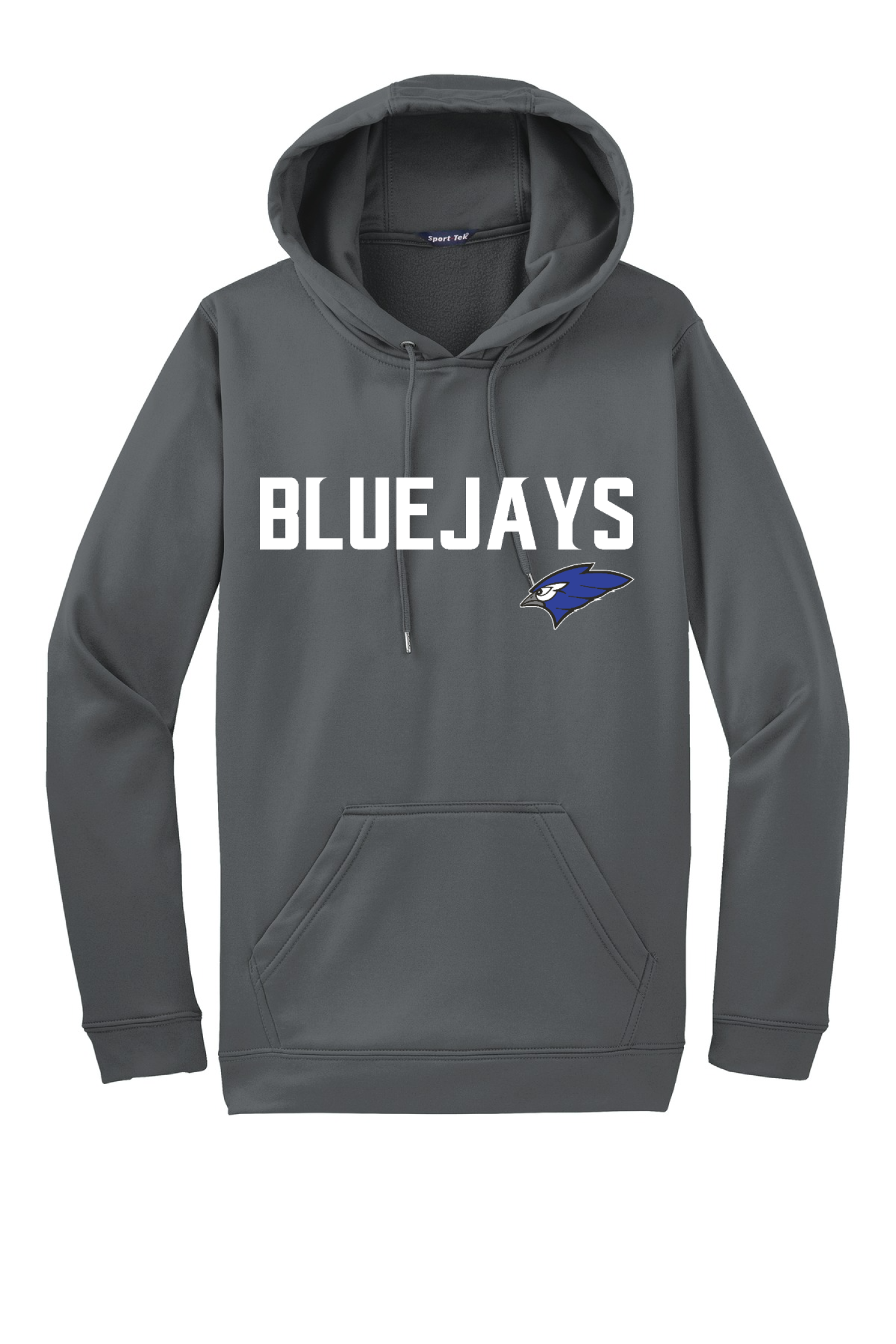 Blue Jay Sport-Tek Sport-Wick Fleece Hooded Pullover. F244
