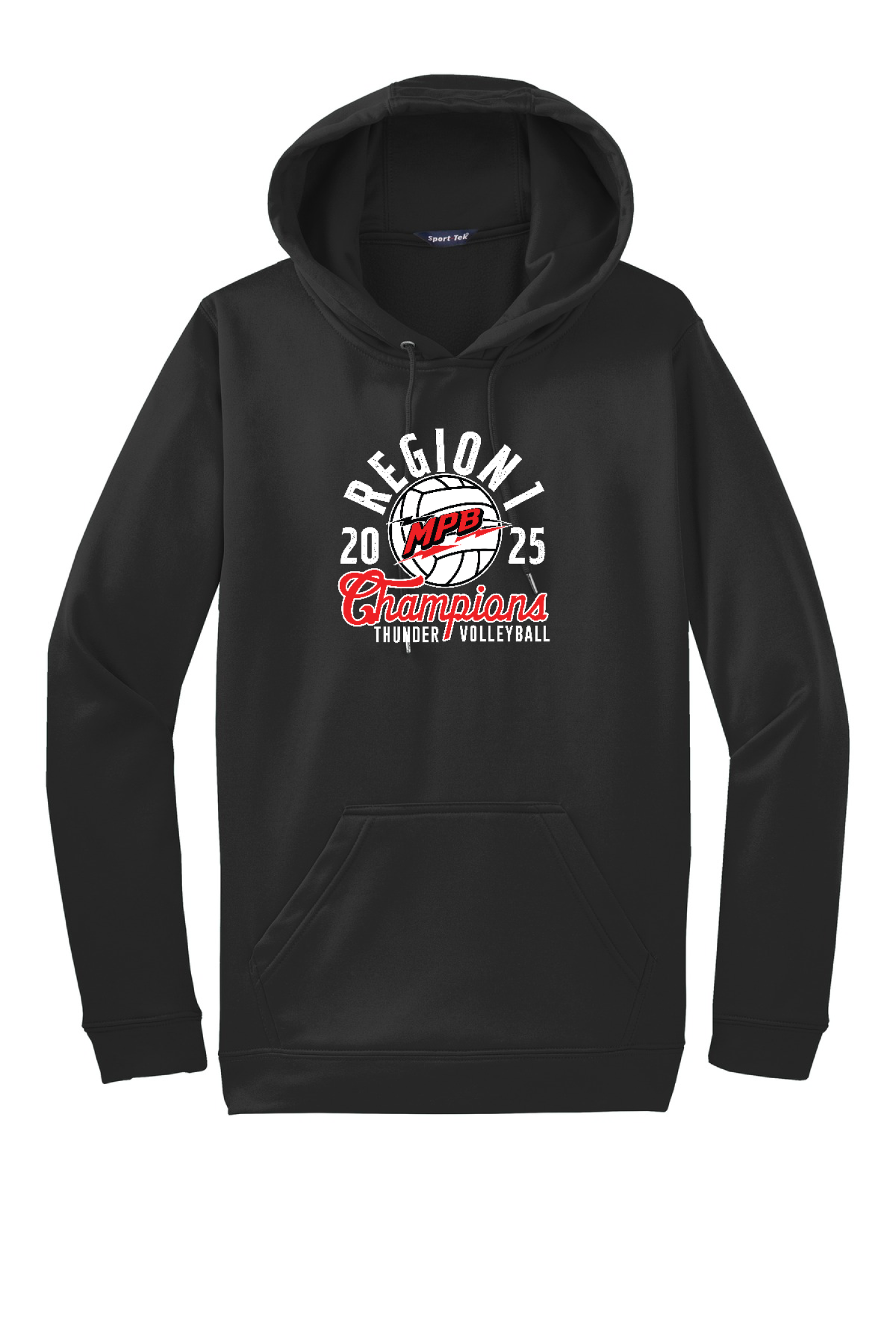 Sport-Tek Sport-Wick Fleece Hooded Pullover. F244