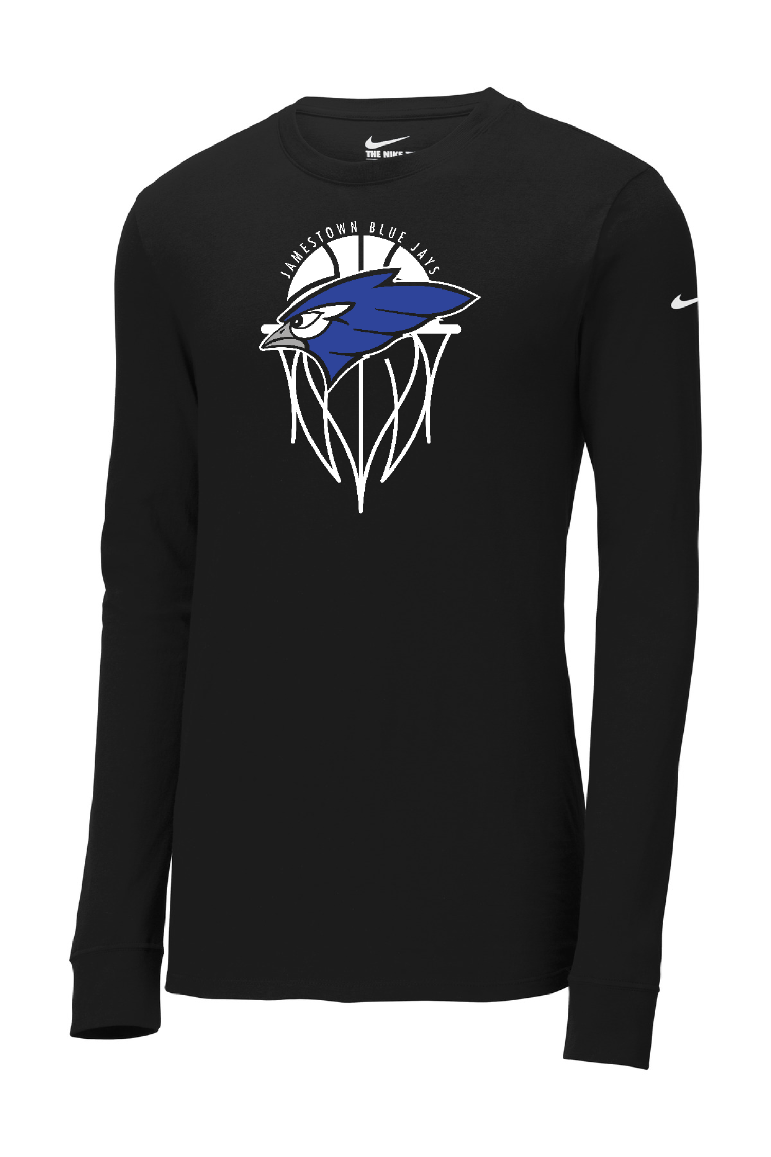 Nike Dri-FIT Cotton/Poly Long Sleeve Tee. NKBQ5230
