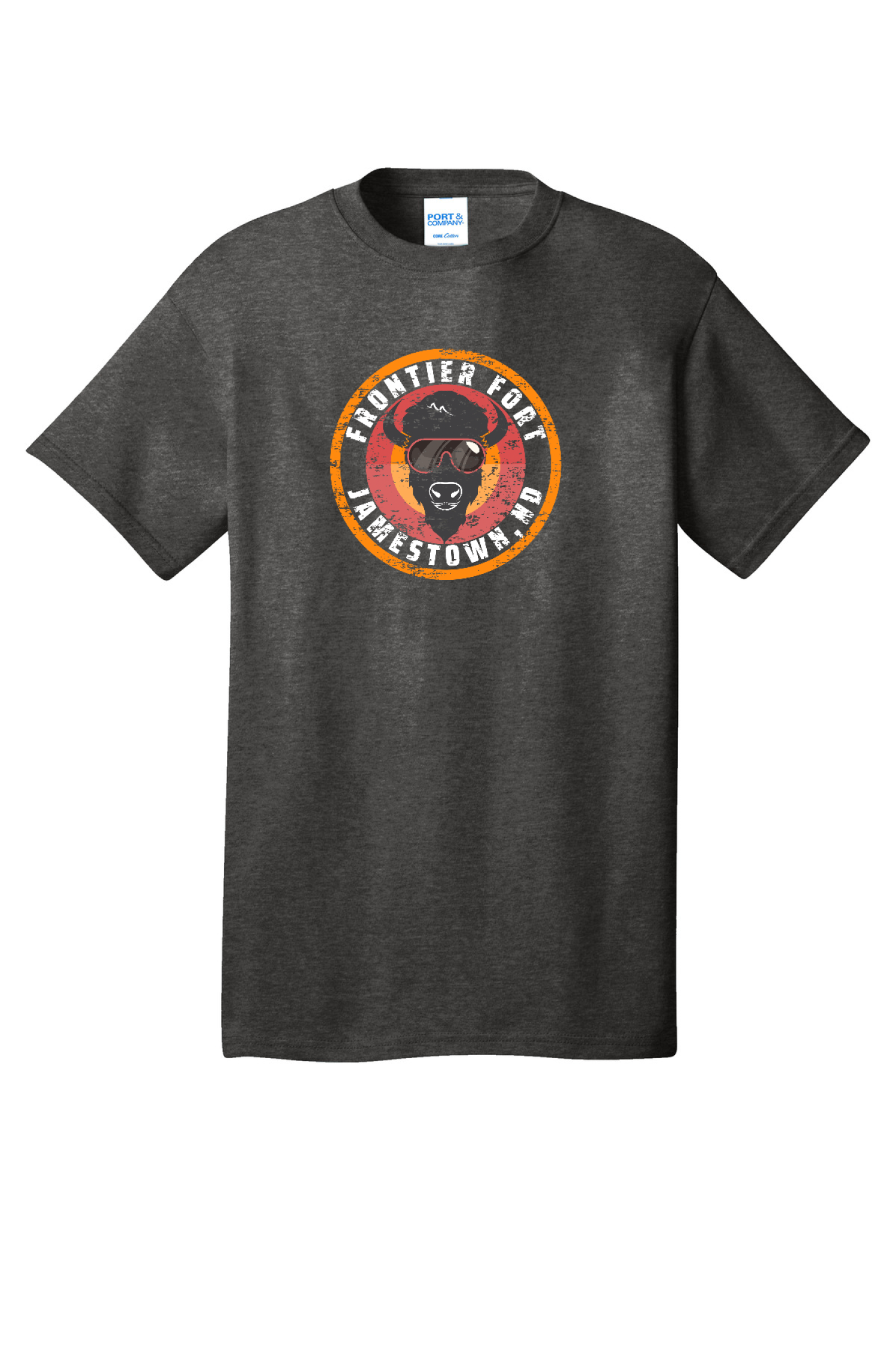Frontier Fort Adult tee. PC54
