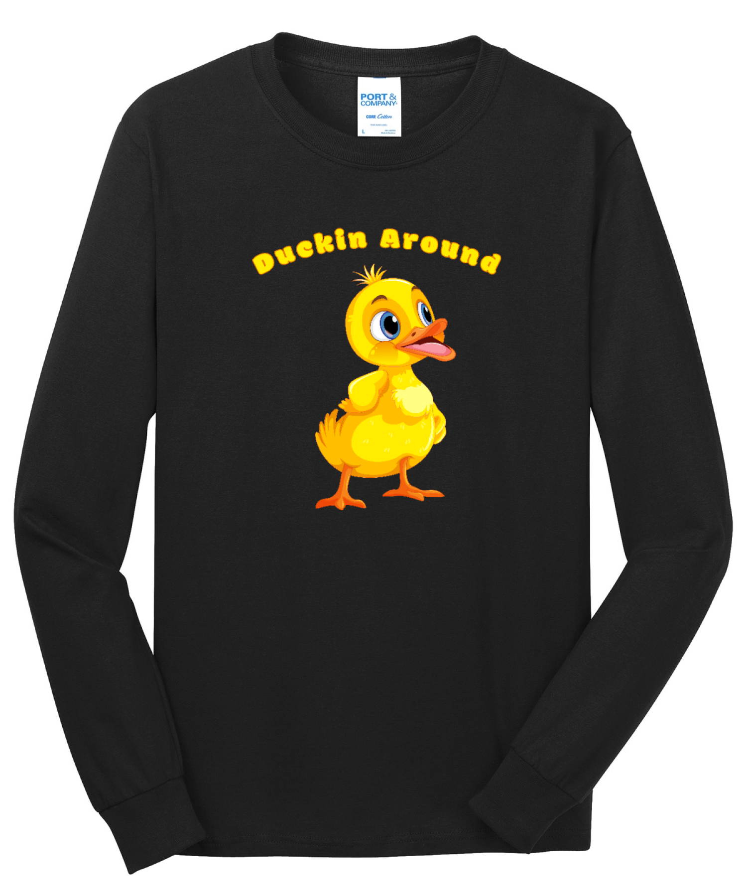 Port & Company - Long Sleeve Core Cotton Tee. PC54LS