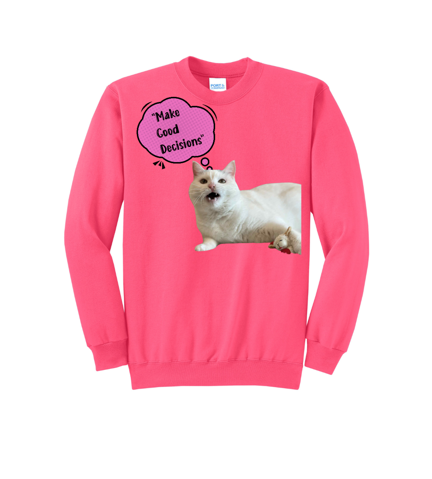 Port & Company - Core Fleece Crewneck Sweatshirt. PC78