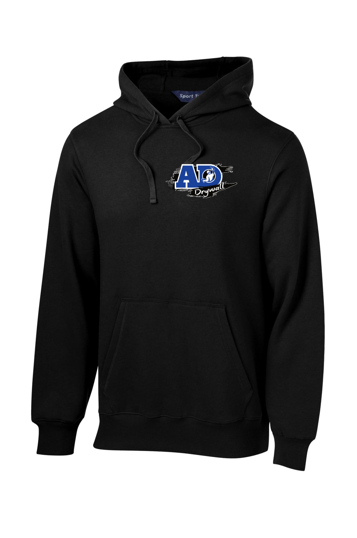 AD Drywall Sport-Tek Tall Hooded Sweatshirt. TST254